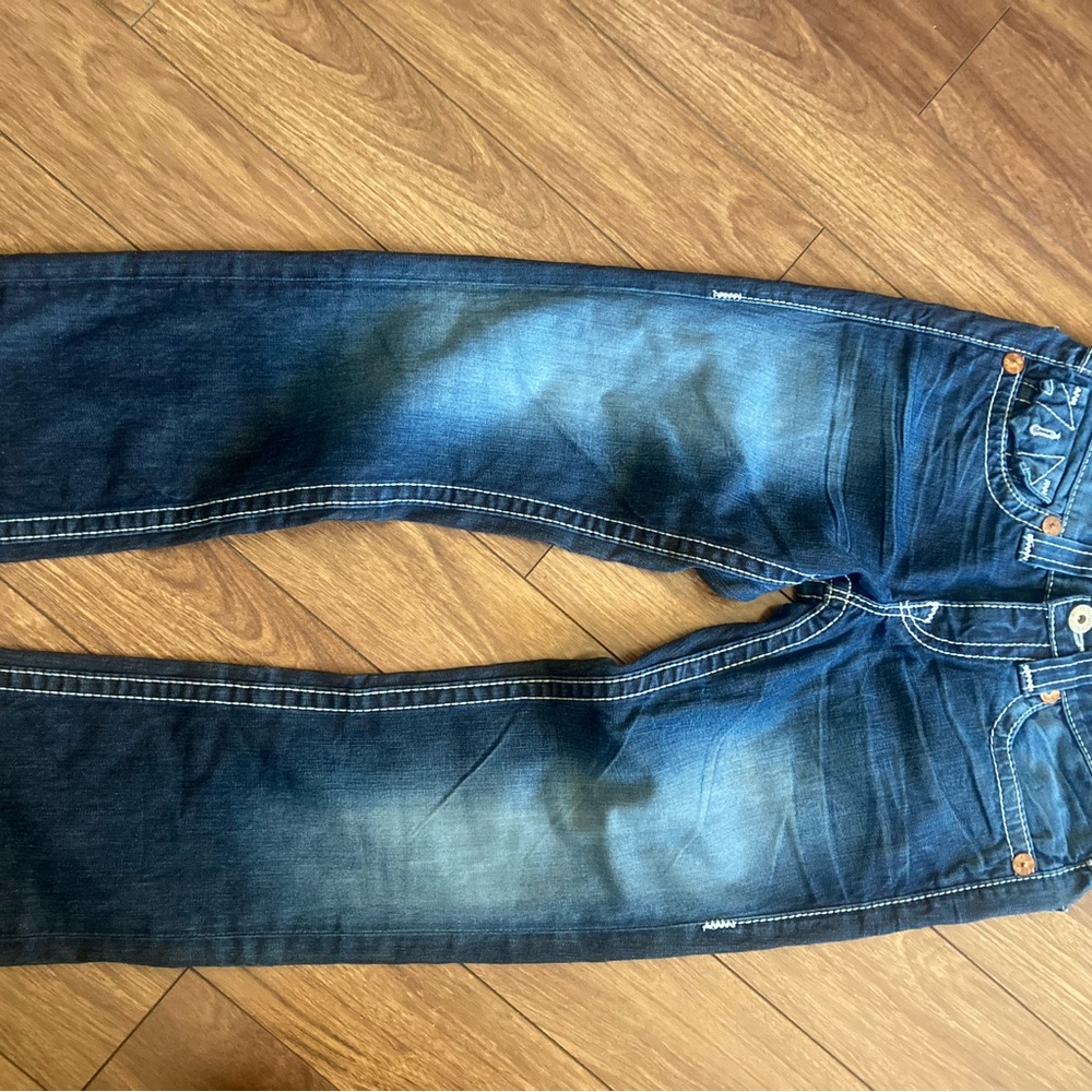 True Religion Men's Blue Jeans